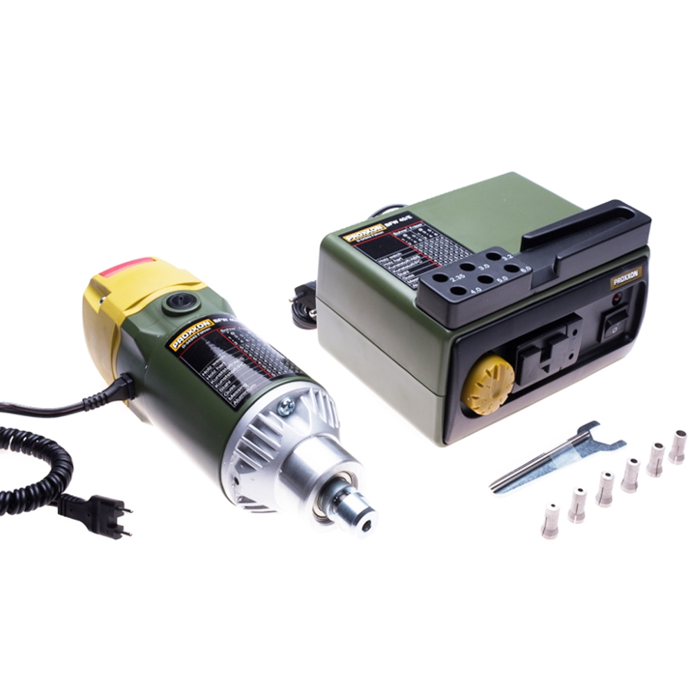 Proxxon 20165, Motor pentru gaurit si frezat BFW 40/E, 900 - 6000 rpm, 250 W, + accesorii [2]