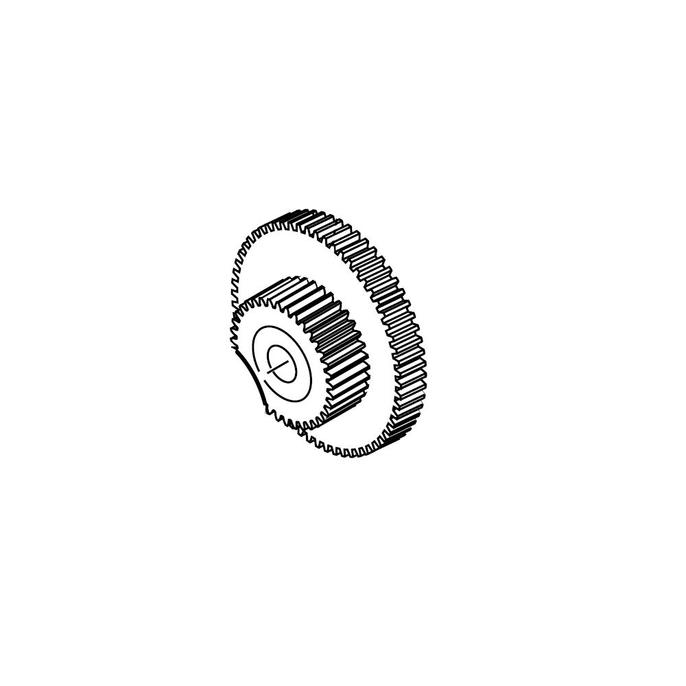 Proxxon 24004.00.25a-Piesa de schimb, roata dintata Z 15/32 [1]
