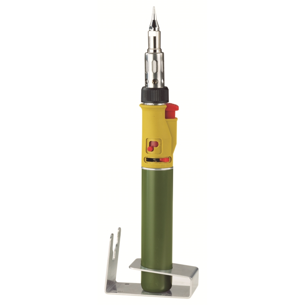 Proxxon 28144, MICROFLAM MGS arzator si statie lipire, aprindere piezo, reglaj aer si gaz, rezervor 20ml, 1.300 °C, + accesorii [2]
