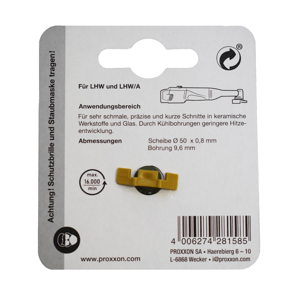 Proxxon 28158, Disc diamantat pentru taiere precisa, diametru 50mm [2]