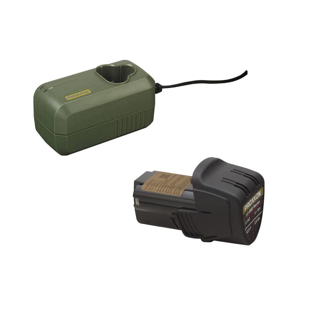 Proxxon 29805, Masina de gaurit-frezat cu gat lung la 90 de grade LWB/A, 5000-16000 rpm, + 1xAccu, incarcator, geanta si accesorii [4]