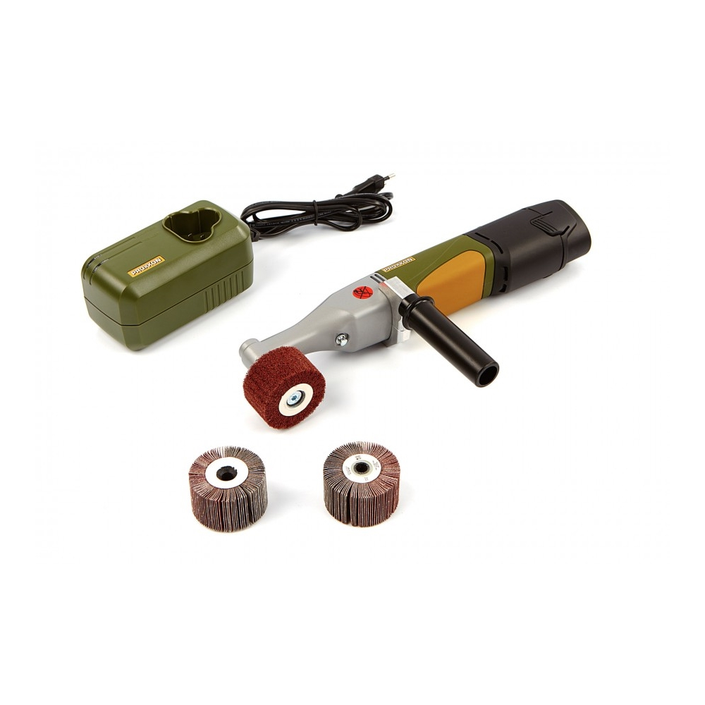 Proxxon 29825, Masina de slefuit cu cilindru cu acumulator WAS/A, 1100-2800 rpm, + 1x Acuu, incarcator, geanta si accesorii [2]