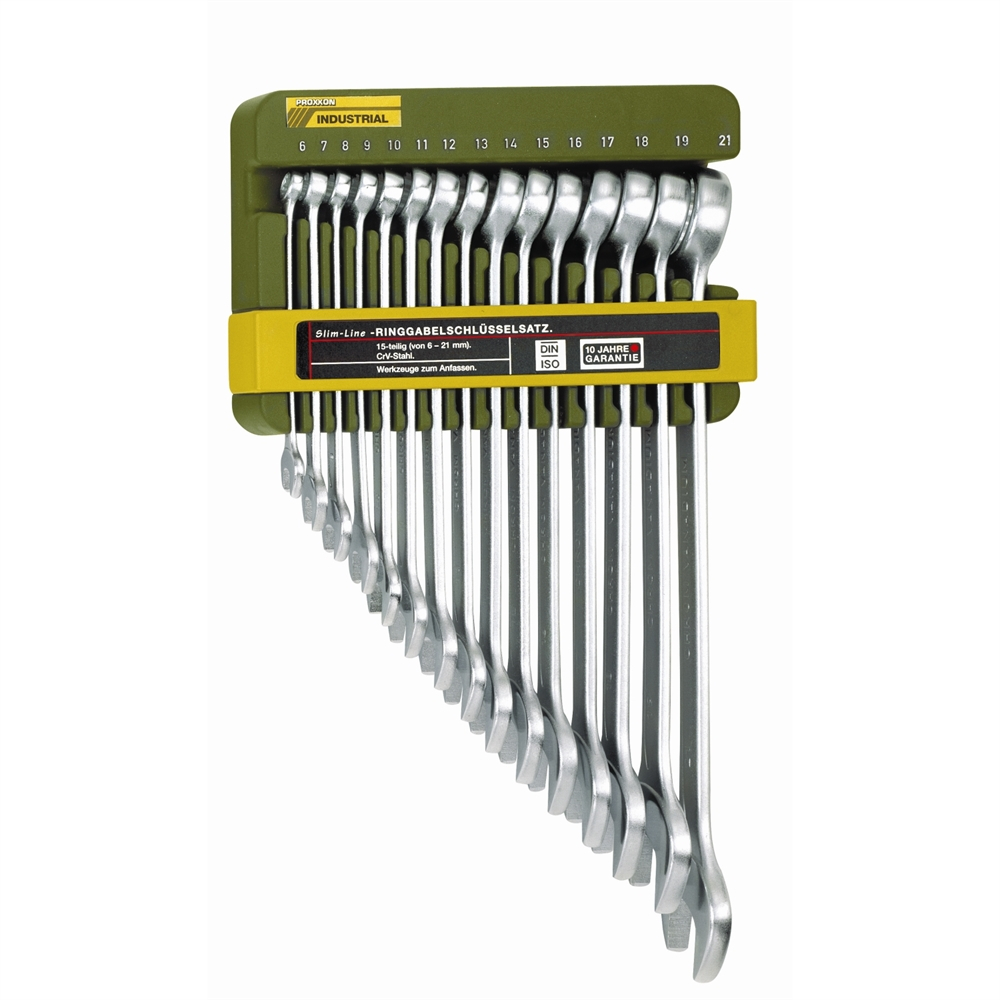 Set 15 chei combinate Slim - Line, Proxxon 23821  [1]