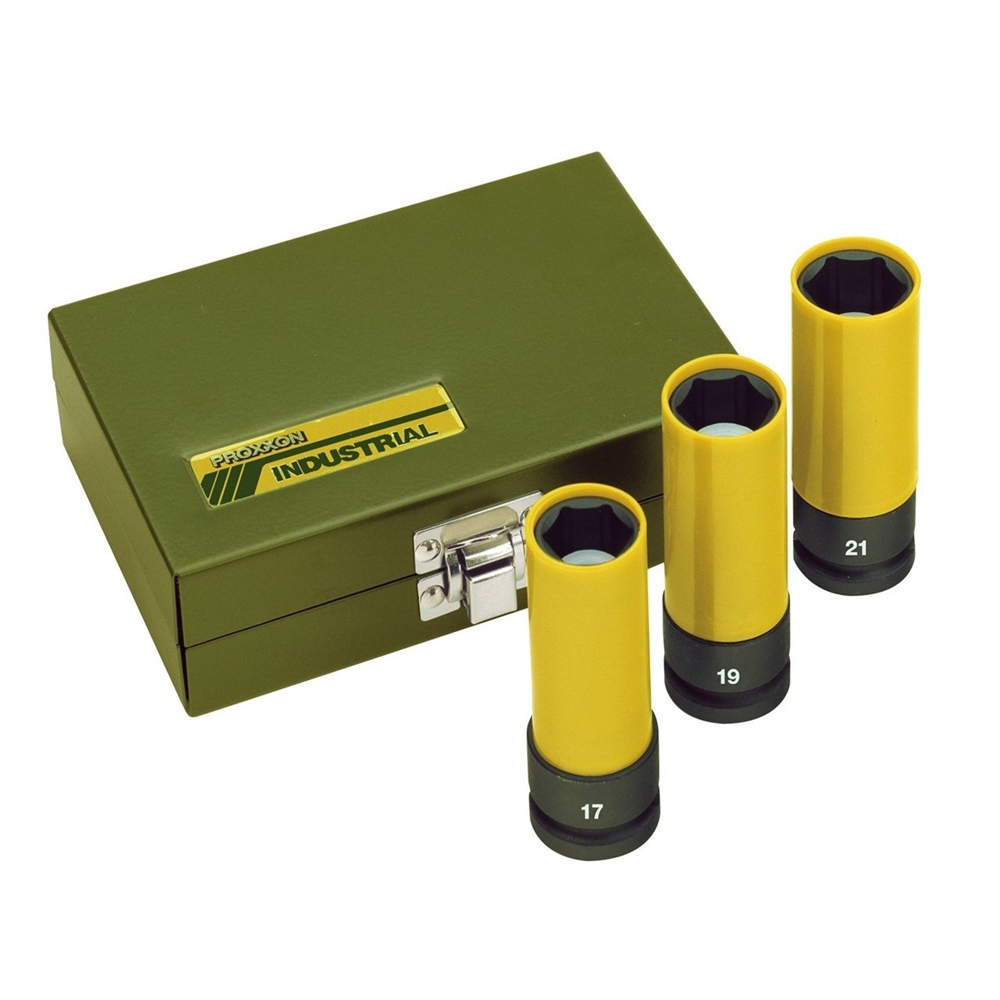 Set chei tubulare de impact cu invelis de plastic, Proxxon 23938 [1]