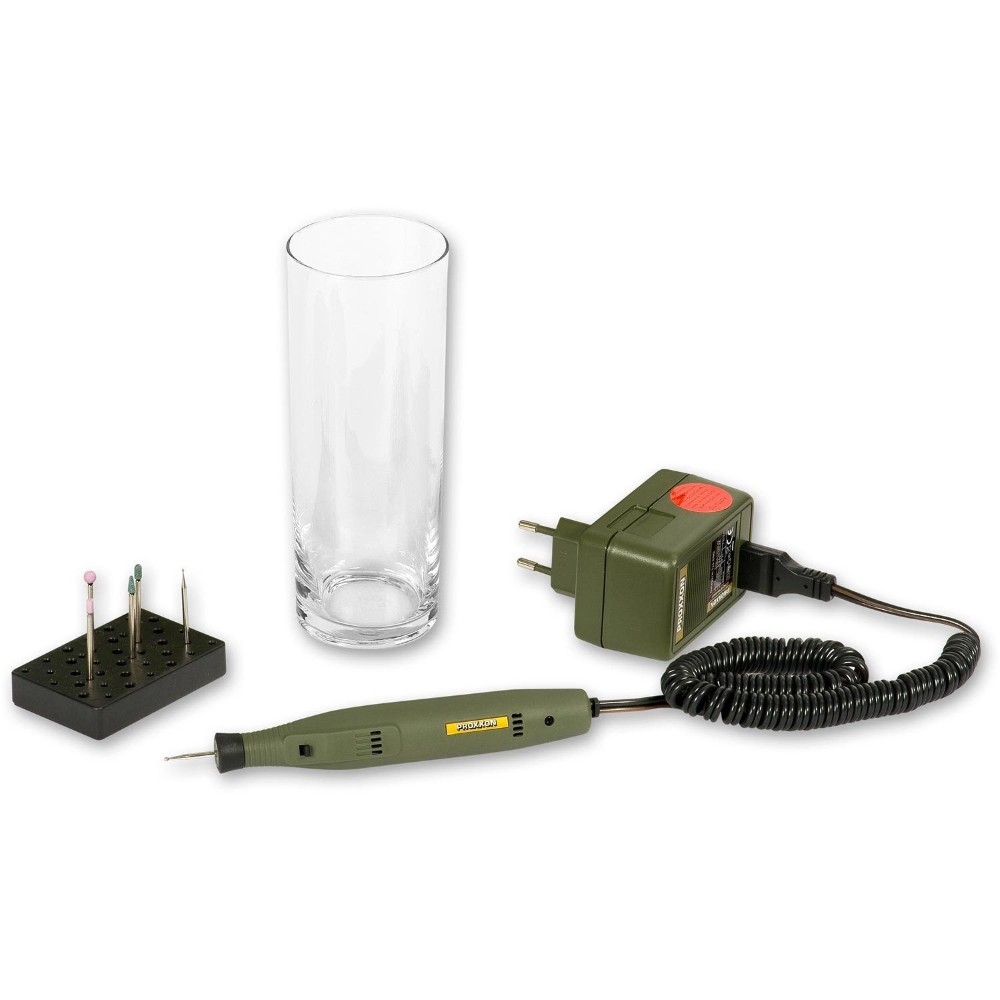 Set complet pentru gravura pe sticla " Trial Glass ", Proxxon 28635 [4]