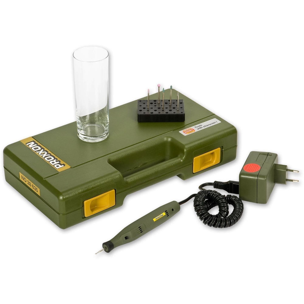 Set complet pentru gravura pe sticla " Trial Glass ", Proxxon 28635 [6]