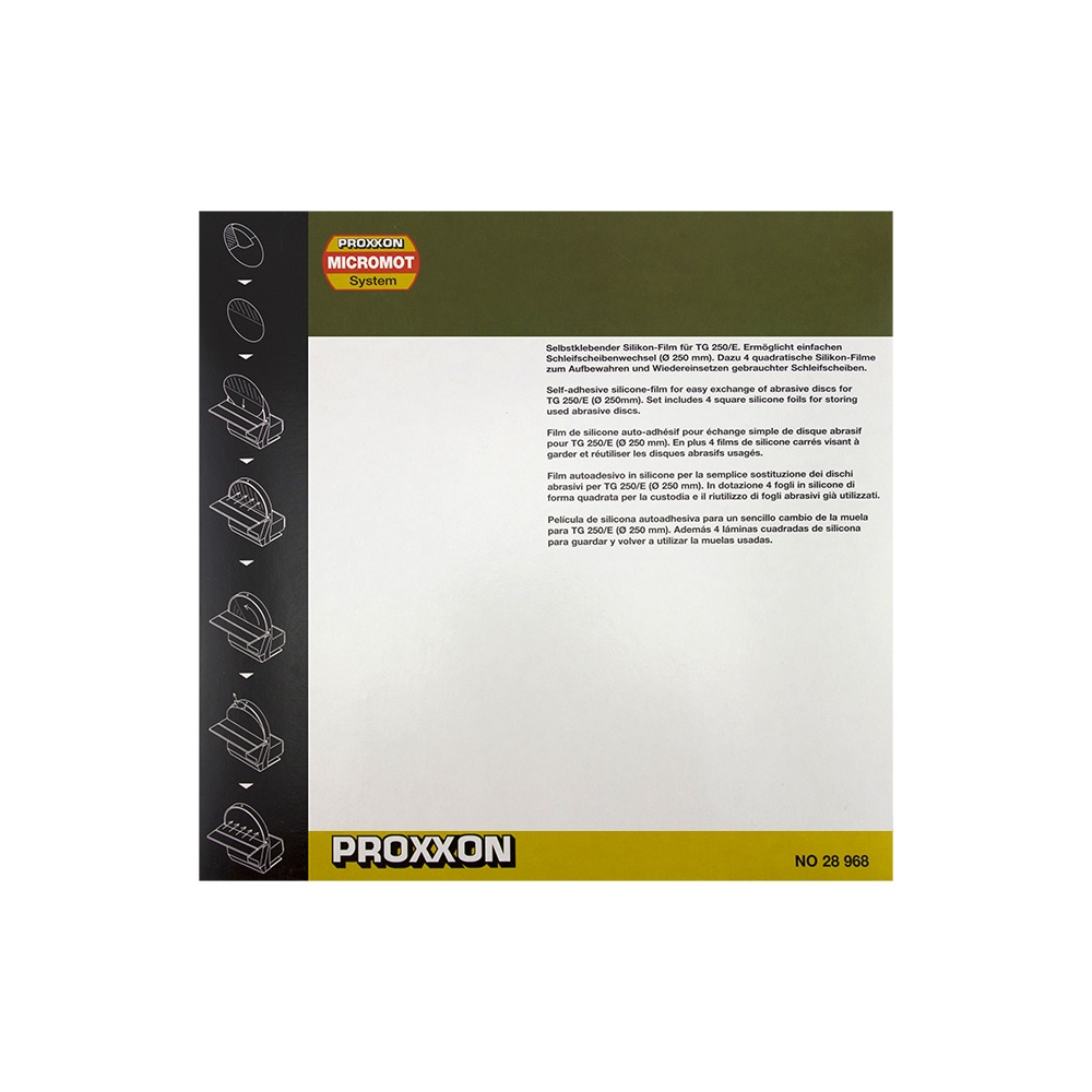 Set discuri din silicon 250mm, Proxxon 28968 [2]