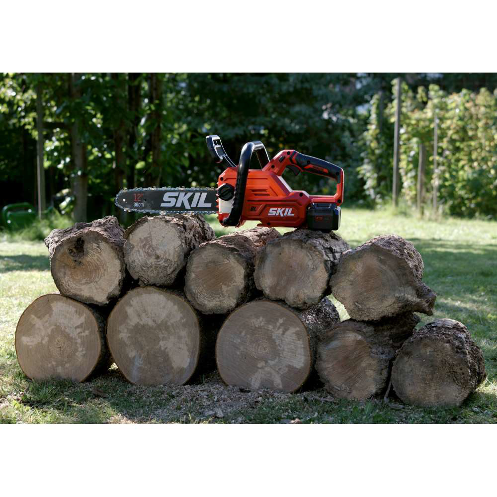SKIL 0534 CA Fierastrau electric (drujba) Brushless, 20 V, viteza lantului 7.9 m/s, lama 30 cm, doar corpul [6]