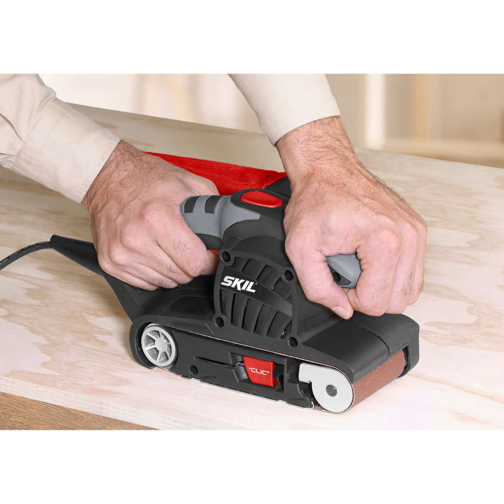 SKIL 1210 AA, Slefuitor cu banda F0151210AA, 300 m/min, 650W, + accesorii [7]