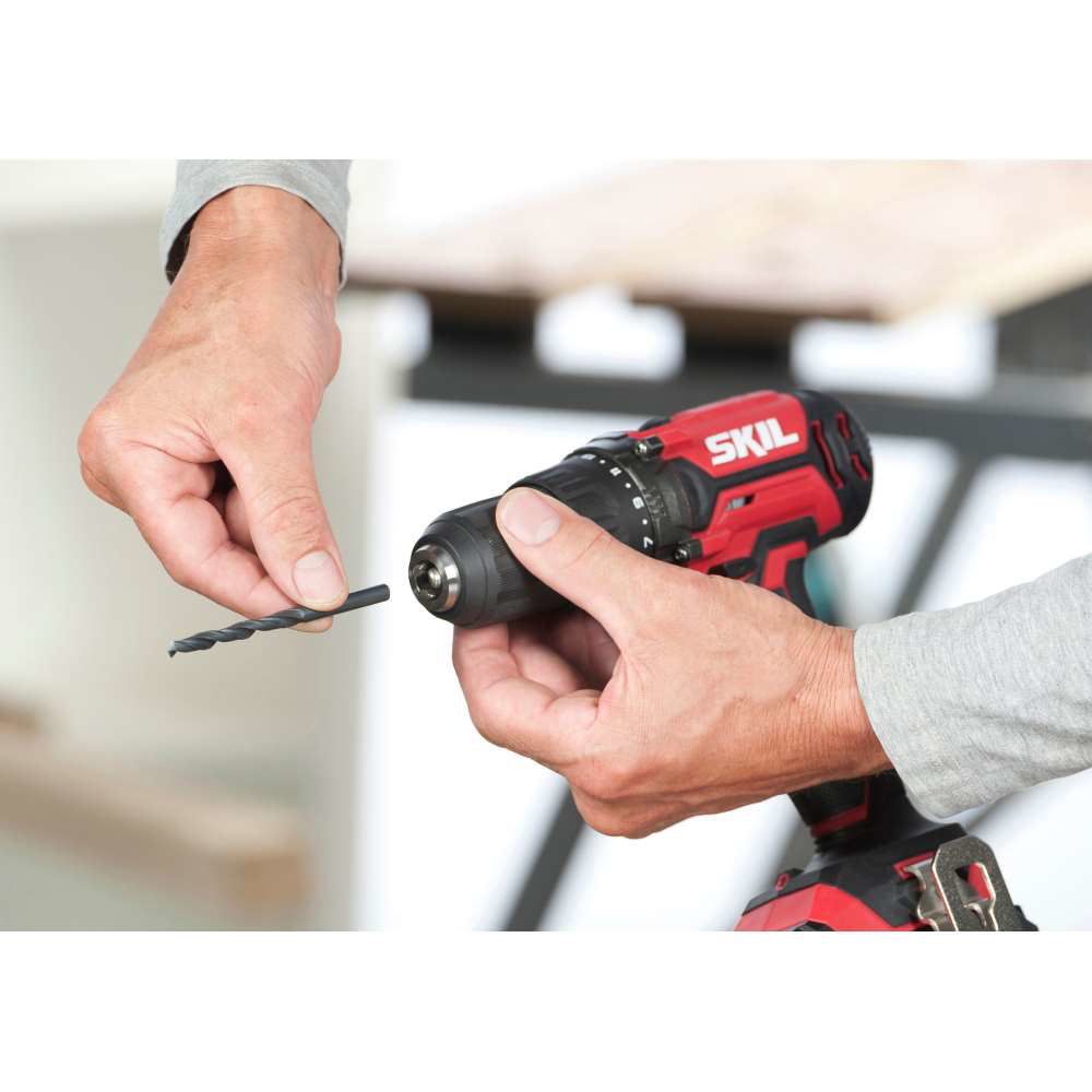 SKIL 3008 HB bormasina cu acumulator, 0-420/1450 rpm, cuplu maxim 50 Nm, 2x Accu, incarcator, geanta [3]
