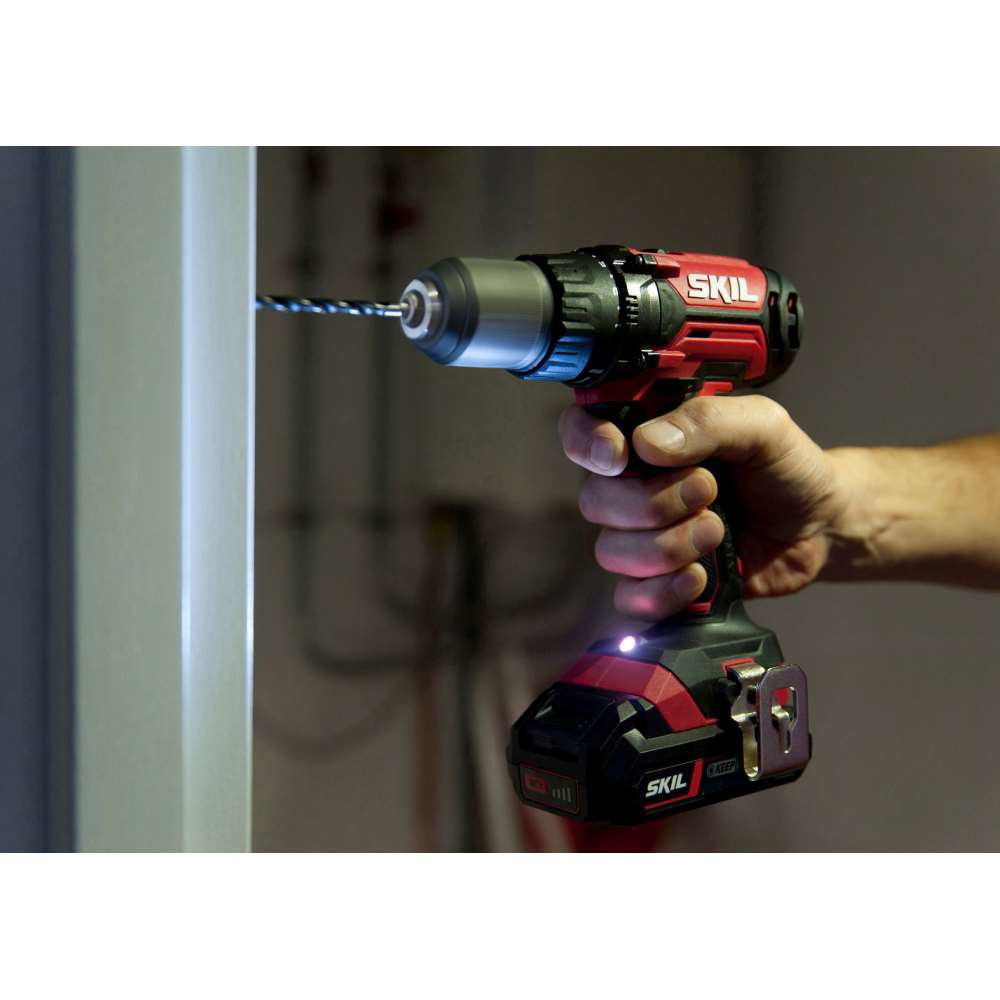 SKIL 3008 HB bormasina cu acumulator, 0-420/1450 rpm, cuplu maxim 50 Nm, 2x Accu, incarcator, geanta [9]