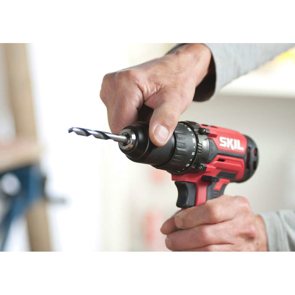 SKIL 3020 HD Masina de gaurit cu percutie 0-420/0-1450 rpm, Accu, incarcator si geanta [5]