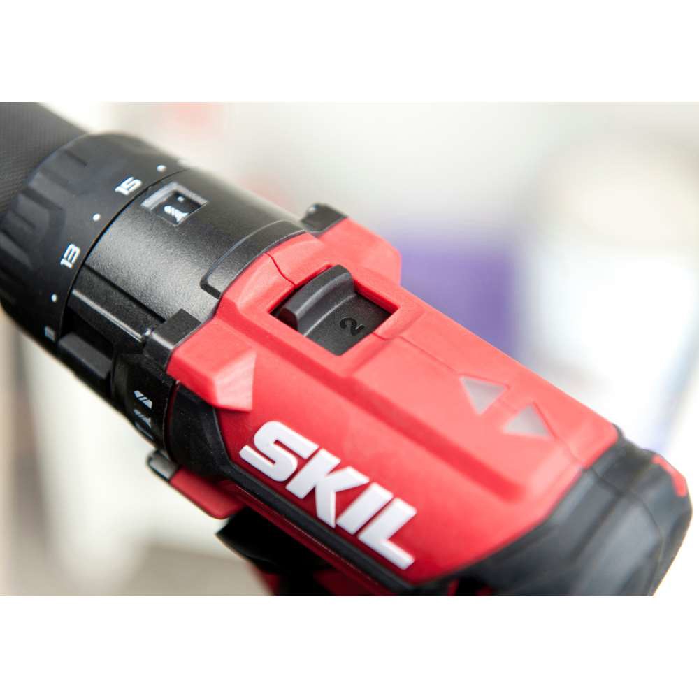 SKIL 3020 HD Masina de gaurit cu percutie 0-420/0-1450 rpm, Accu, incarcator si geanta [3]