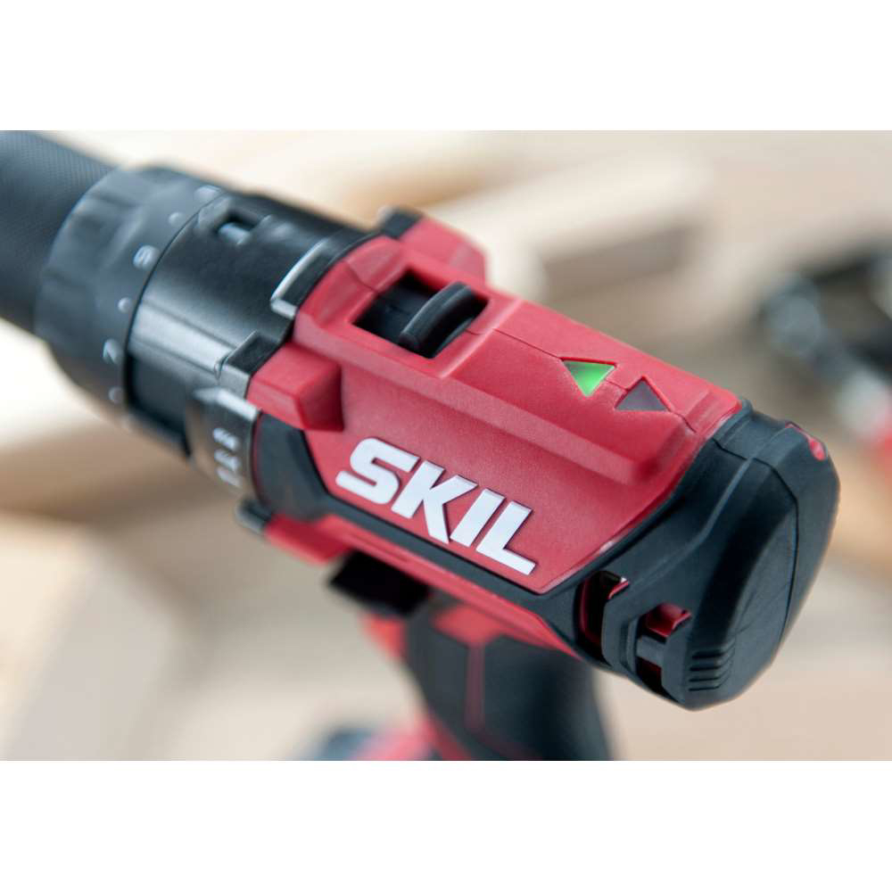 SKIL 3020 HD Masina de gaurit cu percutie 0-420/0-1450 rpm, Accu, incarcator si geanta [6]