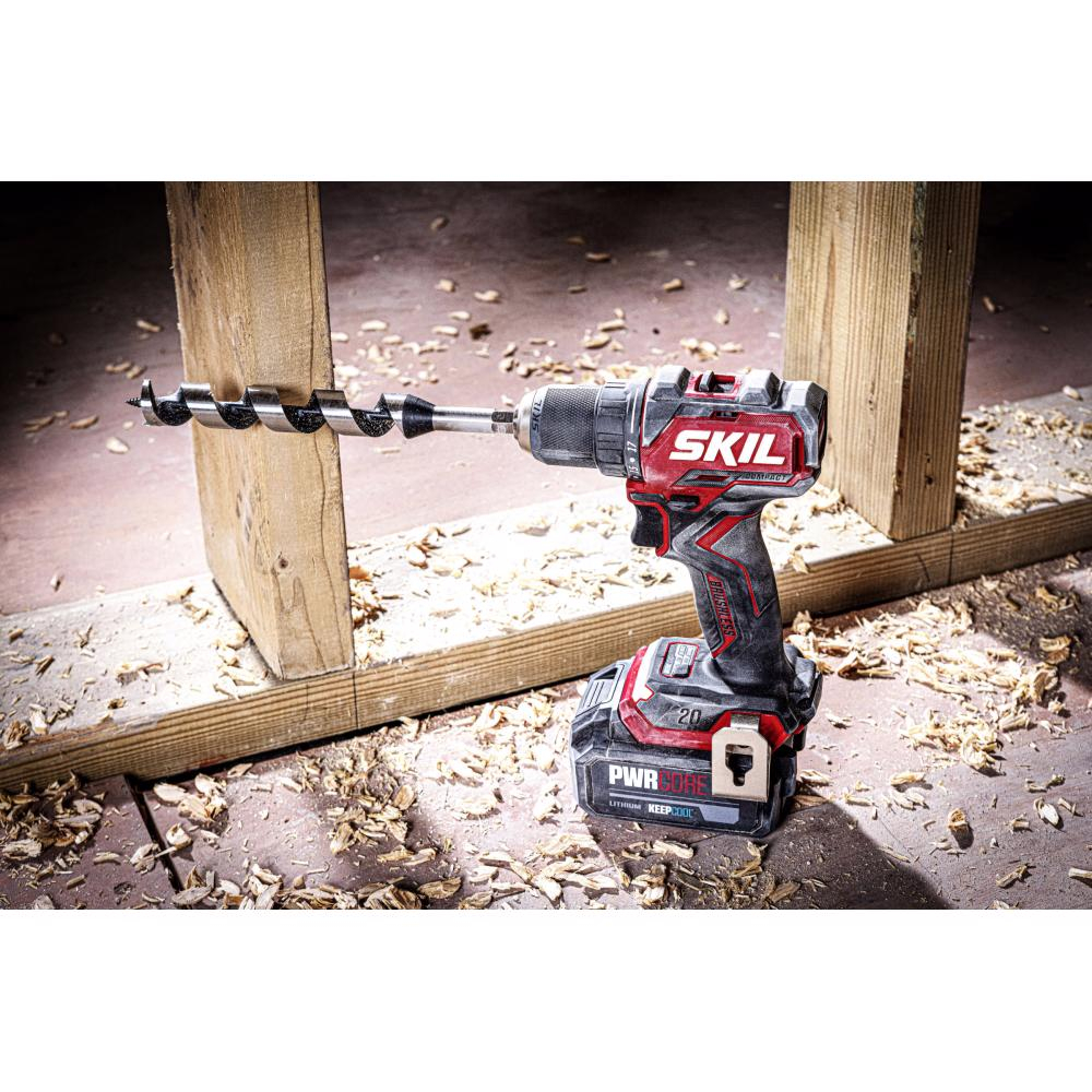 SKIL 3065 CA bormasina cu acumulator compact Brushless, turatie 0-500/0-1800 /min, bit de insurubare cu doua capete, doar corpul [5]