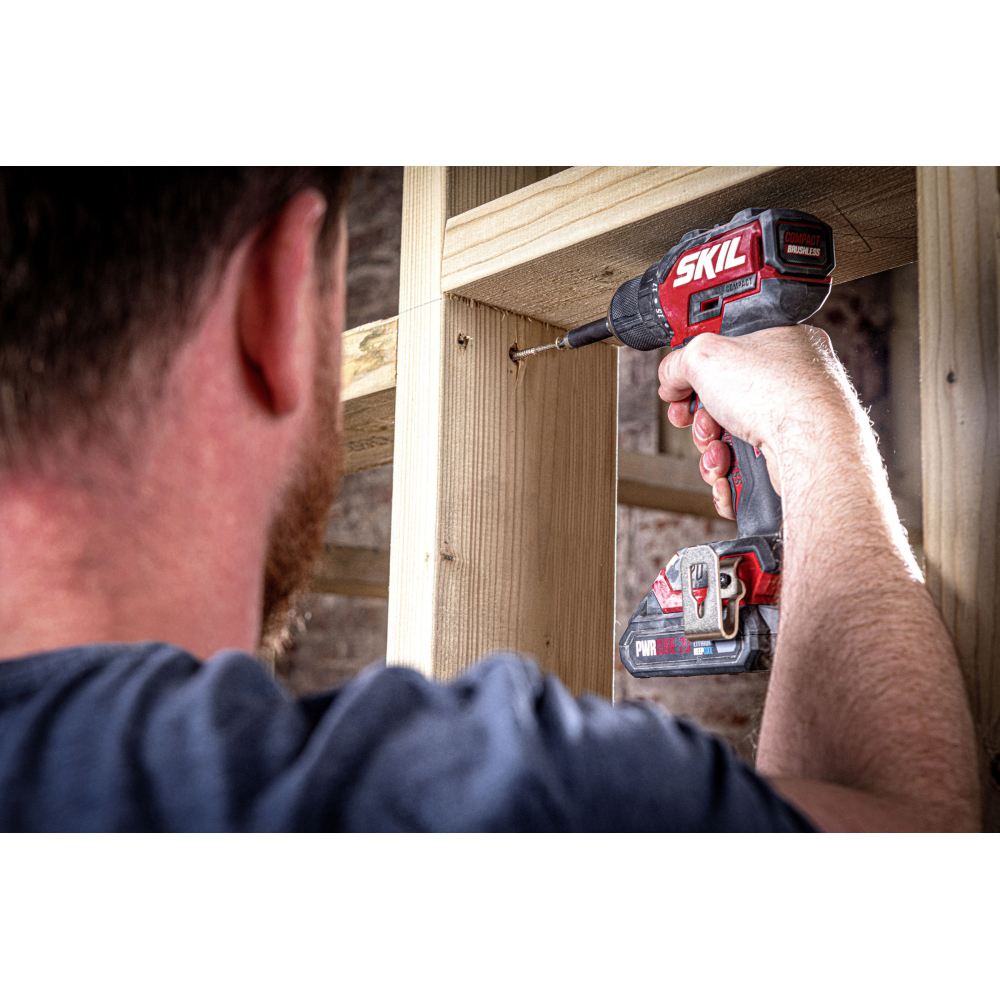 SKIL 3065 CA bormasina cu acumulator compact Brushless, turatie 0-500/0-1800 /min, bit de insurubare cu doua capete, doar corpul [6]