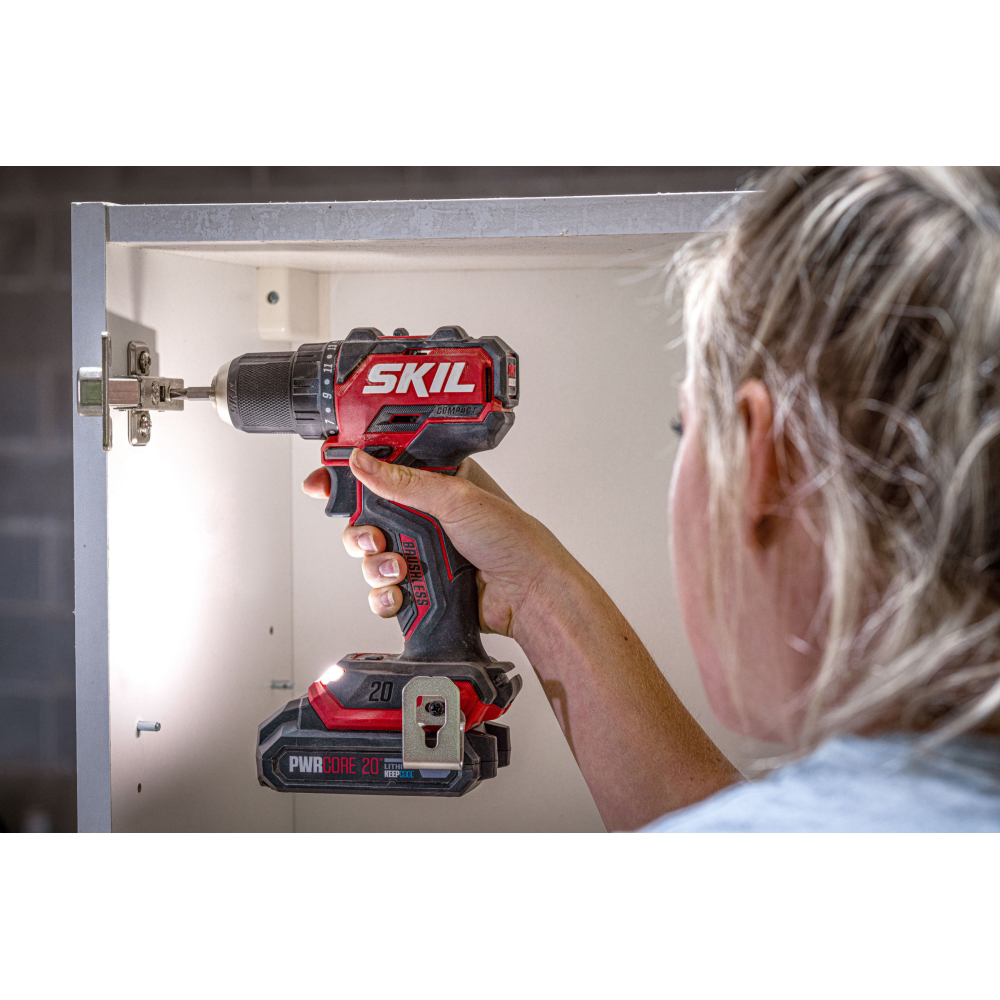 SKIL 3075 JA masina de gaurit cu percutie cu acumulator, cuplu maxim 60 nm, 0-500/0-1800/min, compact Brushless, geanta de transport+set de 6 biti, doar corpul [4]