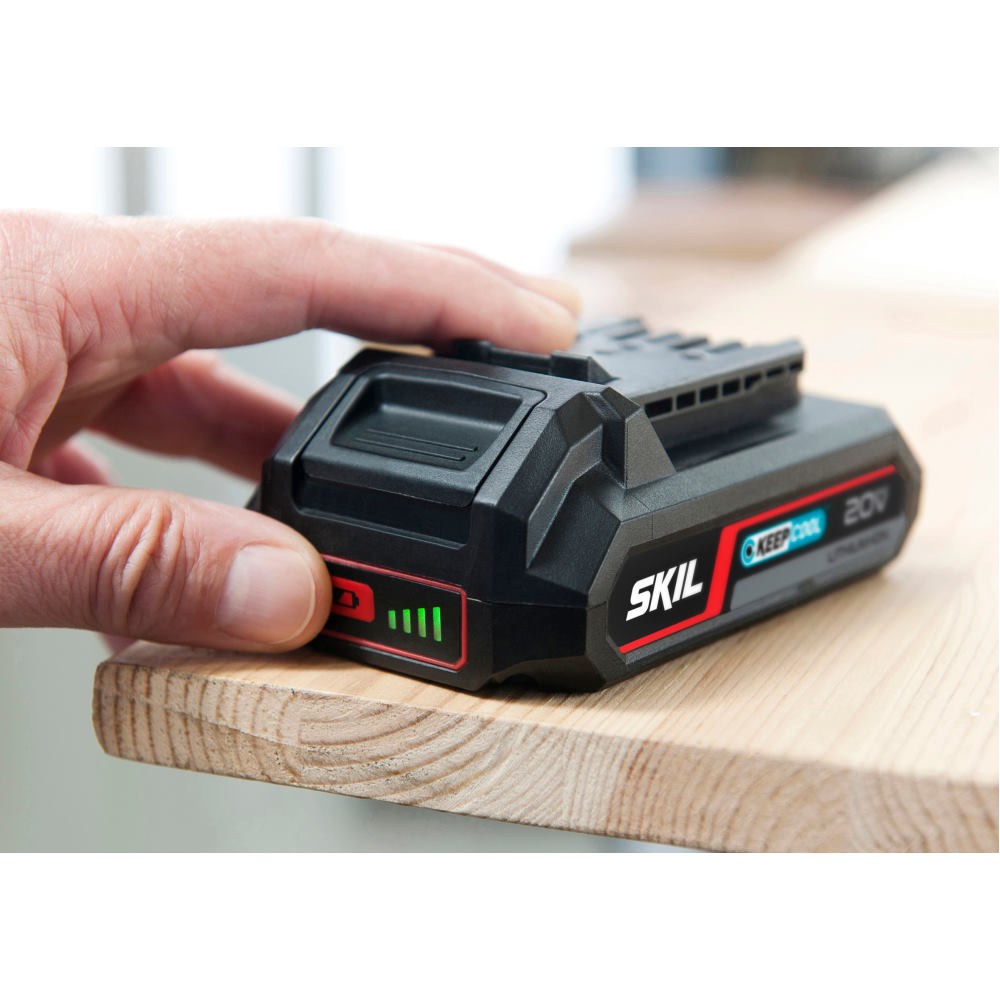 SKIL 3107 AA, Acumulator Li-Ion 20V Max, 2.0Ah, PWRCORE 20, indicator LED [2]