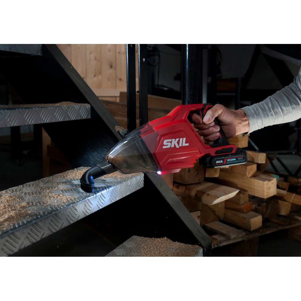 SKIL 3158 CA Aspirator de mana, volum rezervor de 0.55 l, 2x accesorii, doar corpul [4]