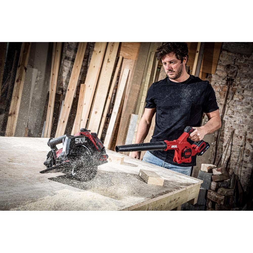 SKIL 3161 CB, suflanta gradina compact Brushless, volum de aer 3.1 m3/min, doar corpul [2]