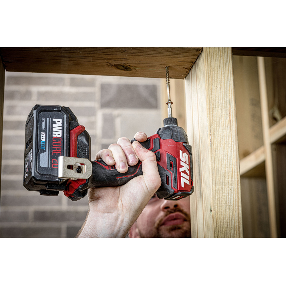 SKIL 3225 JA surubelnita cu impact cu acumulator Compact Brushless, cuplu 250 nm, set 6 biti + geanta de transport, doar corpul [4]