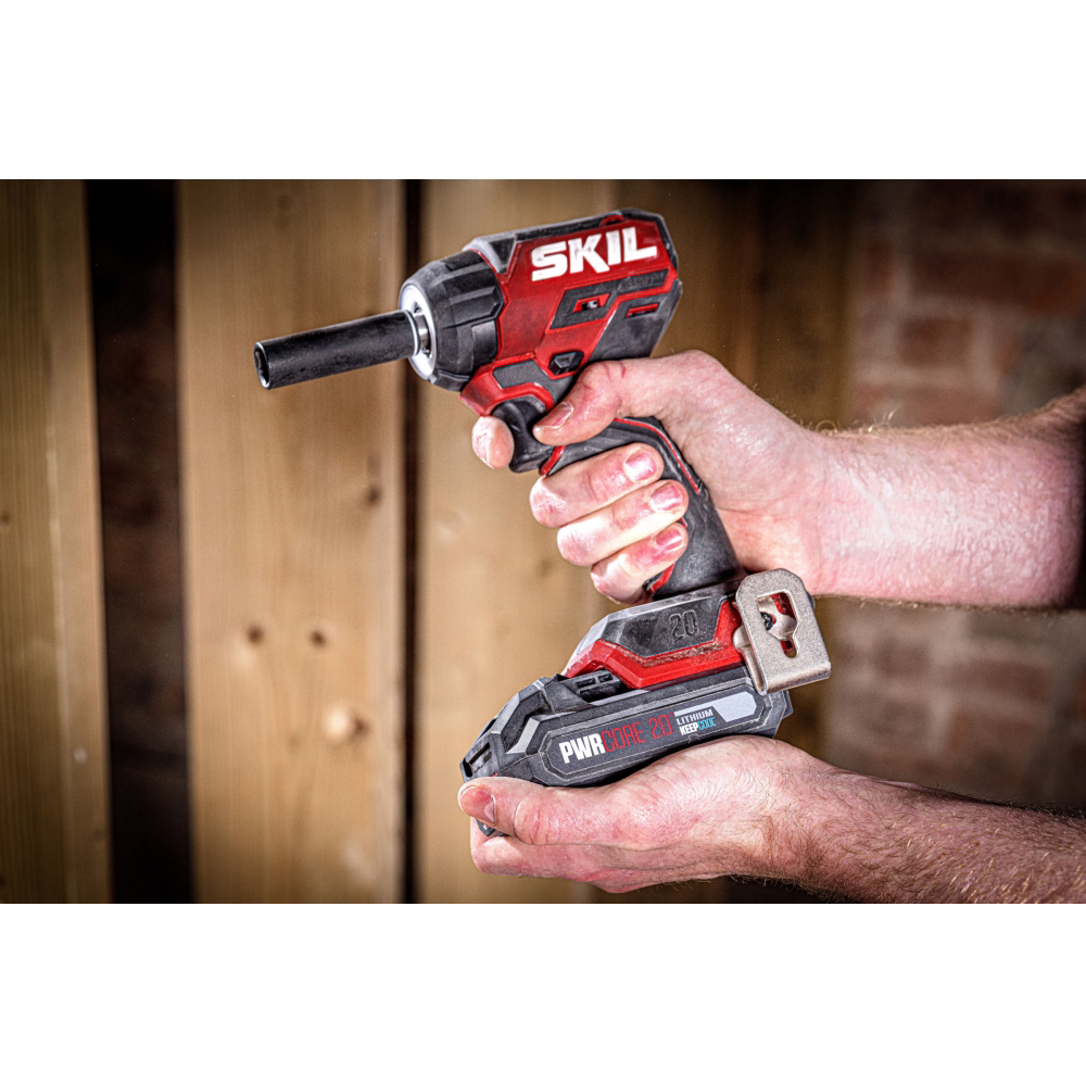 SKIL 3265 CA cheie de impact cu acumulator, compact Brushless cu adaptor hexagonal 3/8" - 1/2", cuplu maxim 250 nm, doar corpul [10]