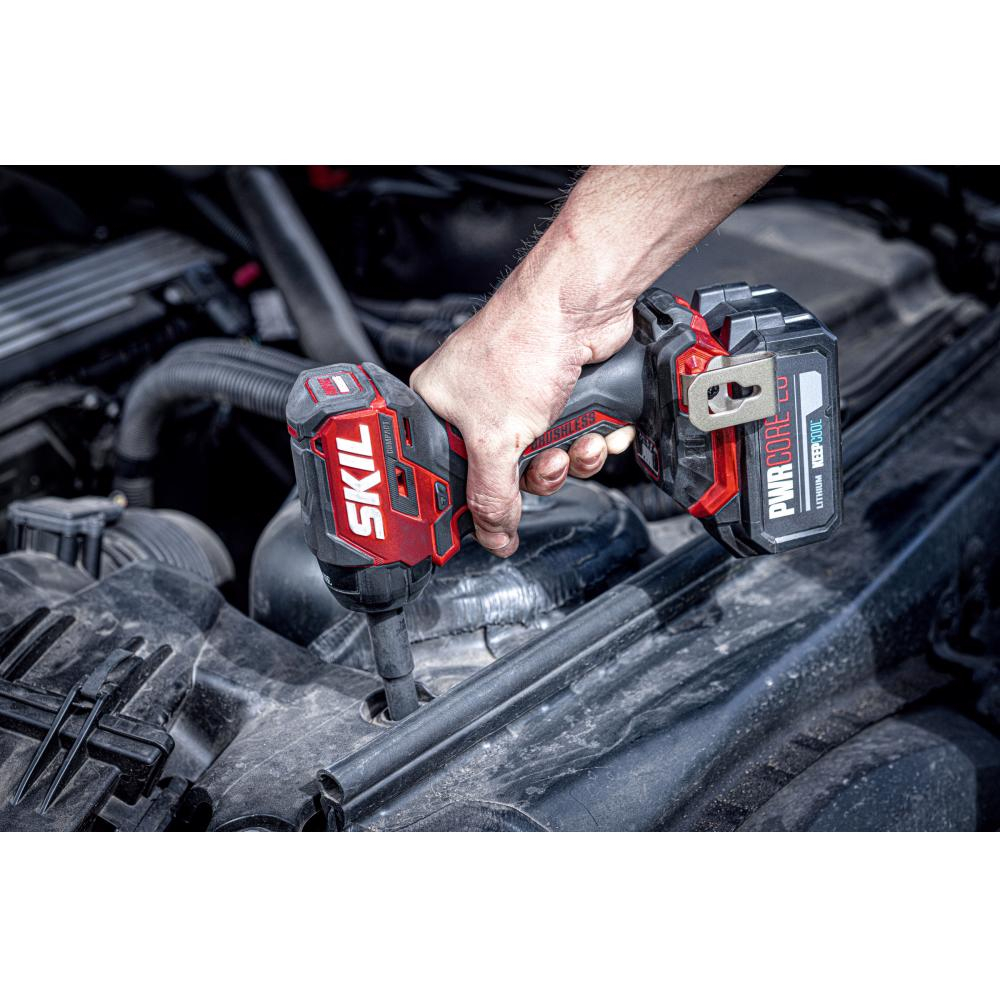 SKIL 3265 CA cheie de impact cu acumulator, compact Brushless cu adaptor hexagonal 3/8" - 1/2", cuplu maxim 250 nm, doar corpul [3]