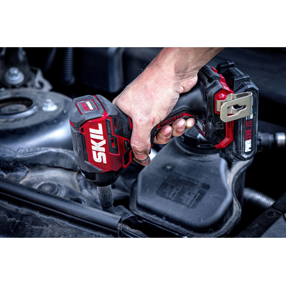 SKIL 3265 CA cheie de impact cu acumulator, compact Brushless cu adaptor hexagonal 3/8" - 1/2", cuplu maxim 250 nm, doar corpul [5]