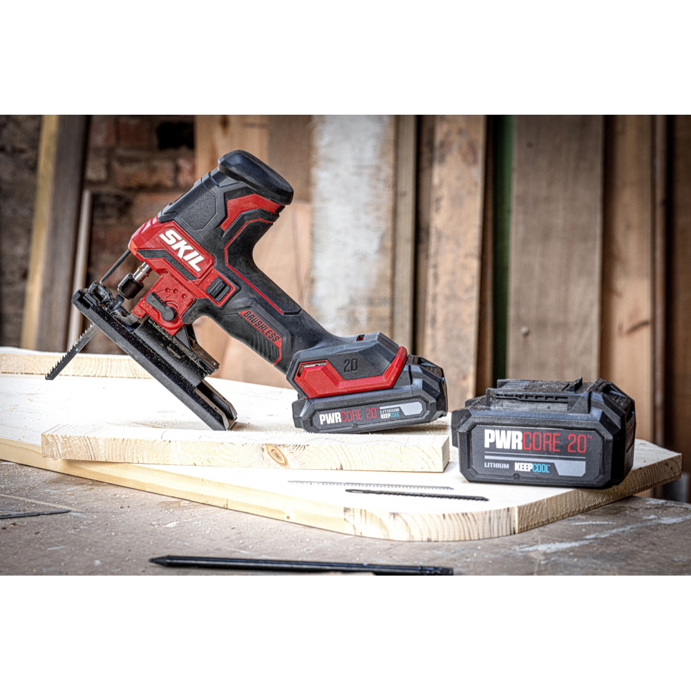 SKIL 3440 JA, Fierastrau pendular compact Brushless cu acumulator (doar corpul) SW1E3440JA, 800-3500 cpm, + geanta si accesorii [4]