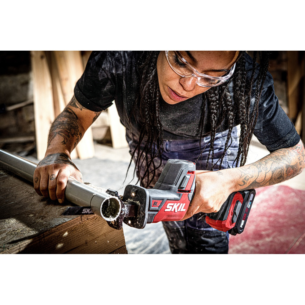 SKIL 3475 CA Fierastrau sabie compact Brushless, 3000 /min, 3x panze de schimb, doar corpul [4]
