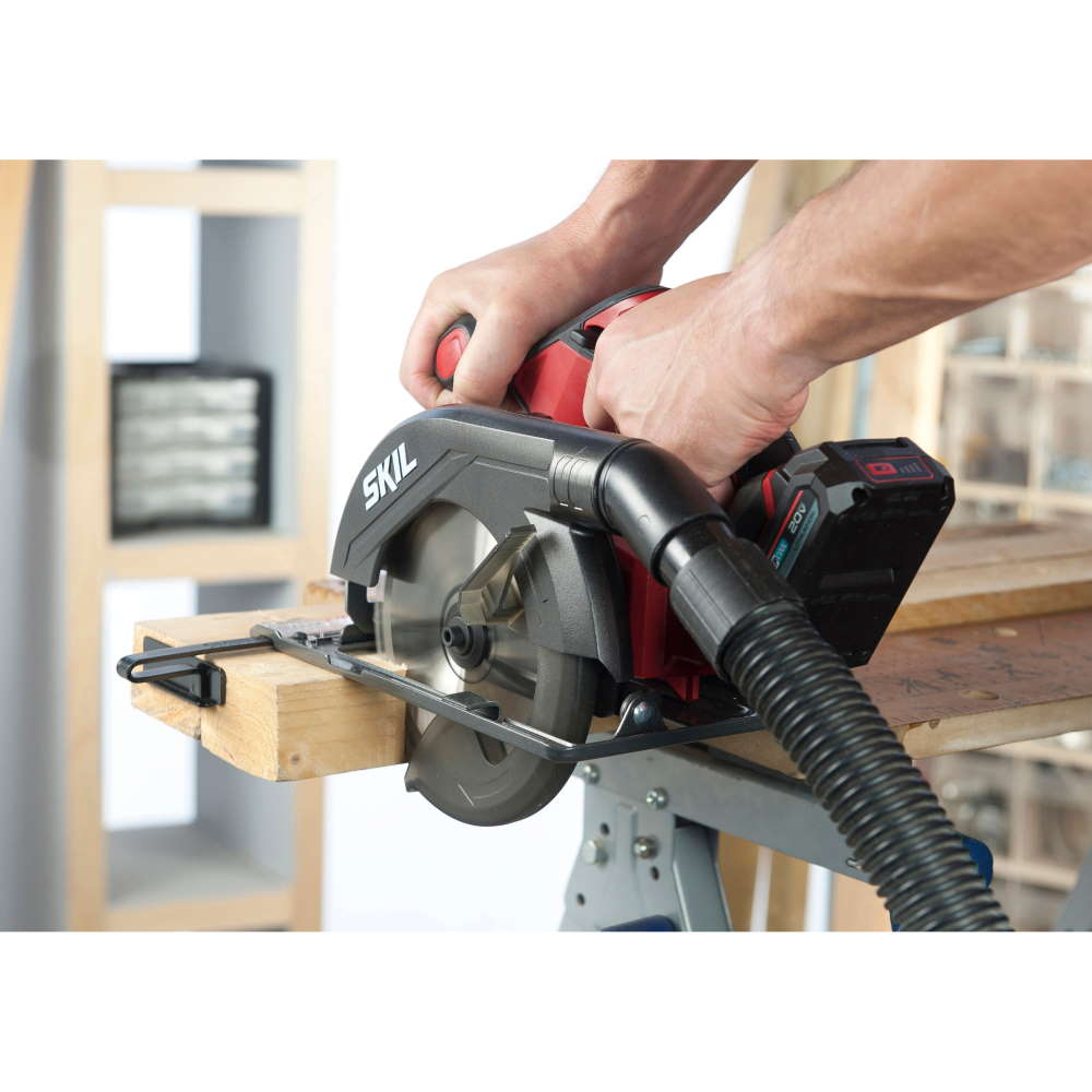 SKIL 3520 CA Circular de mana cu acumulator, 20V MAX, 4500rpm, 165mm, doar corpul [4]