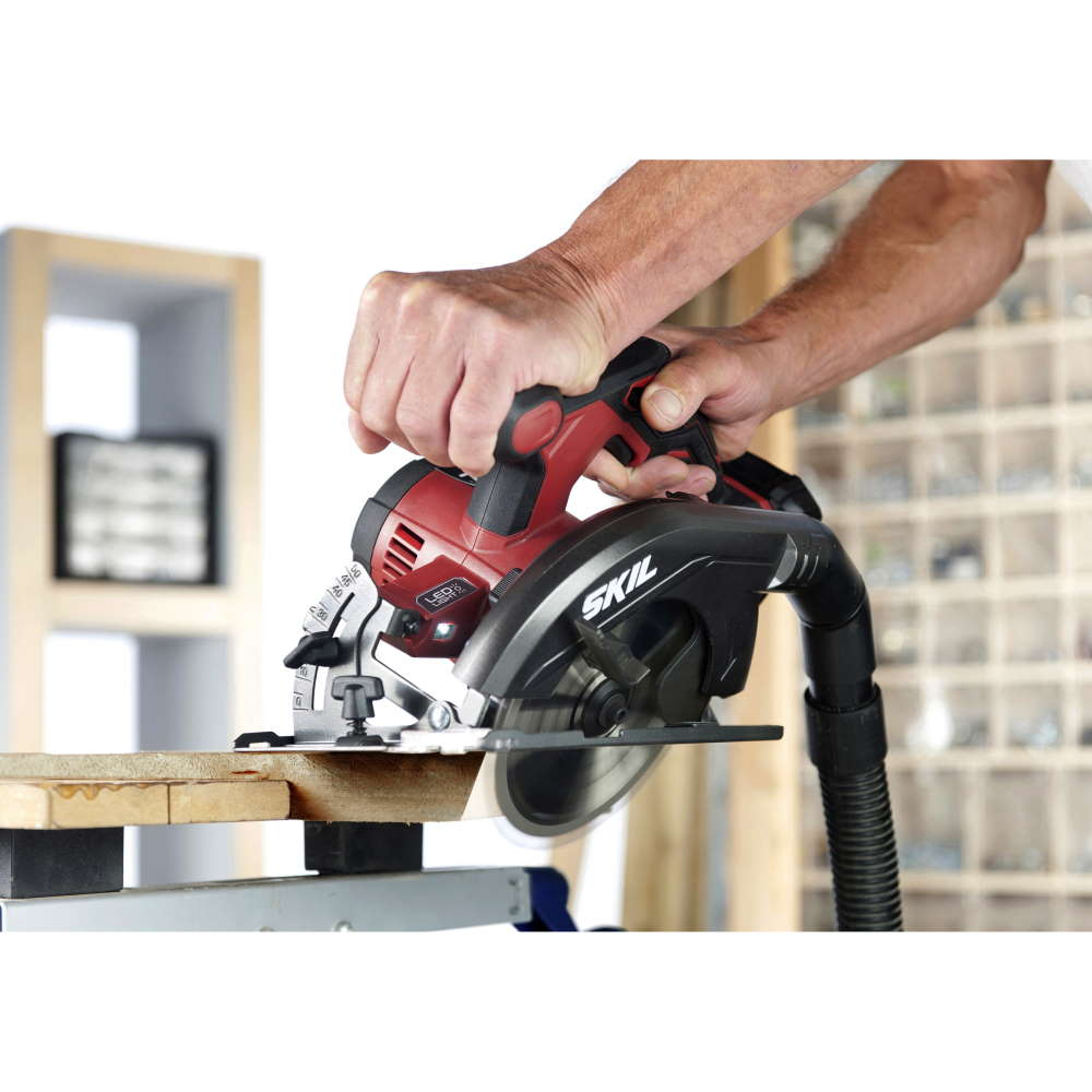 SKIL 3520 CA Circular de mana cu acumulator, 20V MAX, 4500rpm, 165mm, doar corpul [5]