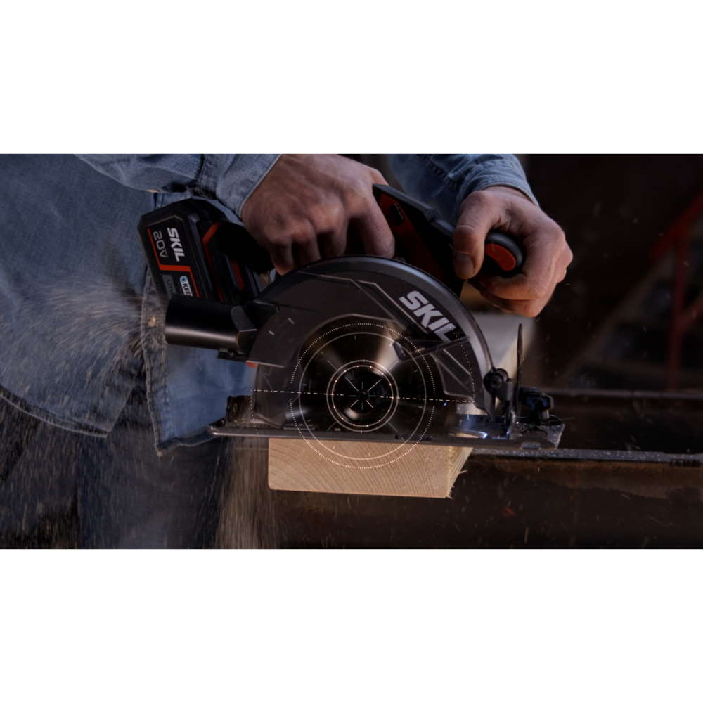 SKIL 3550 CA Circular de mana, brushless, fara acumulator, 20V MAX, Energy Platform, 5400rpm, 165mm, doar corpul [8]