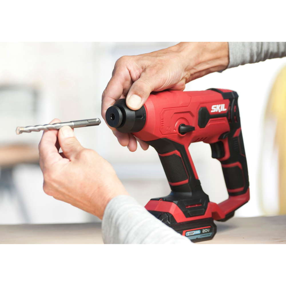 SKIL 3810 GB Rotopercutor cu acumulator RH1E3810GB, 3 in 1, SDS+, 1J, 0-900 rpm, 1x Accu 2.0Ah, + accesorii incarcator si geanta [6]