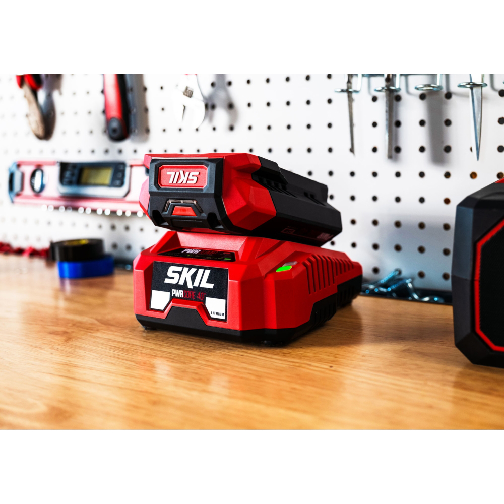 SKIL 4120 AA, Incarcator rapid PWRJUMP 40V Max, 3.0A, pentru acumulatorii SKIL PWRCORE 40 [4]