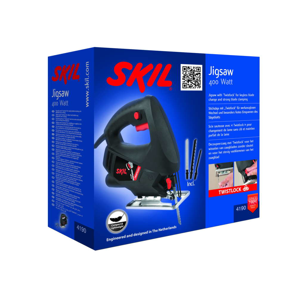 SKIL 4190 AA, Fierastrau pendular F0154190AA, 3000 cpm, 400W, + accesorii [5]