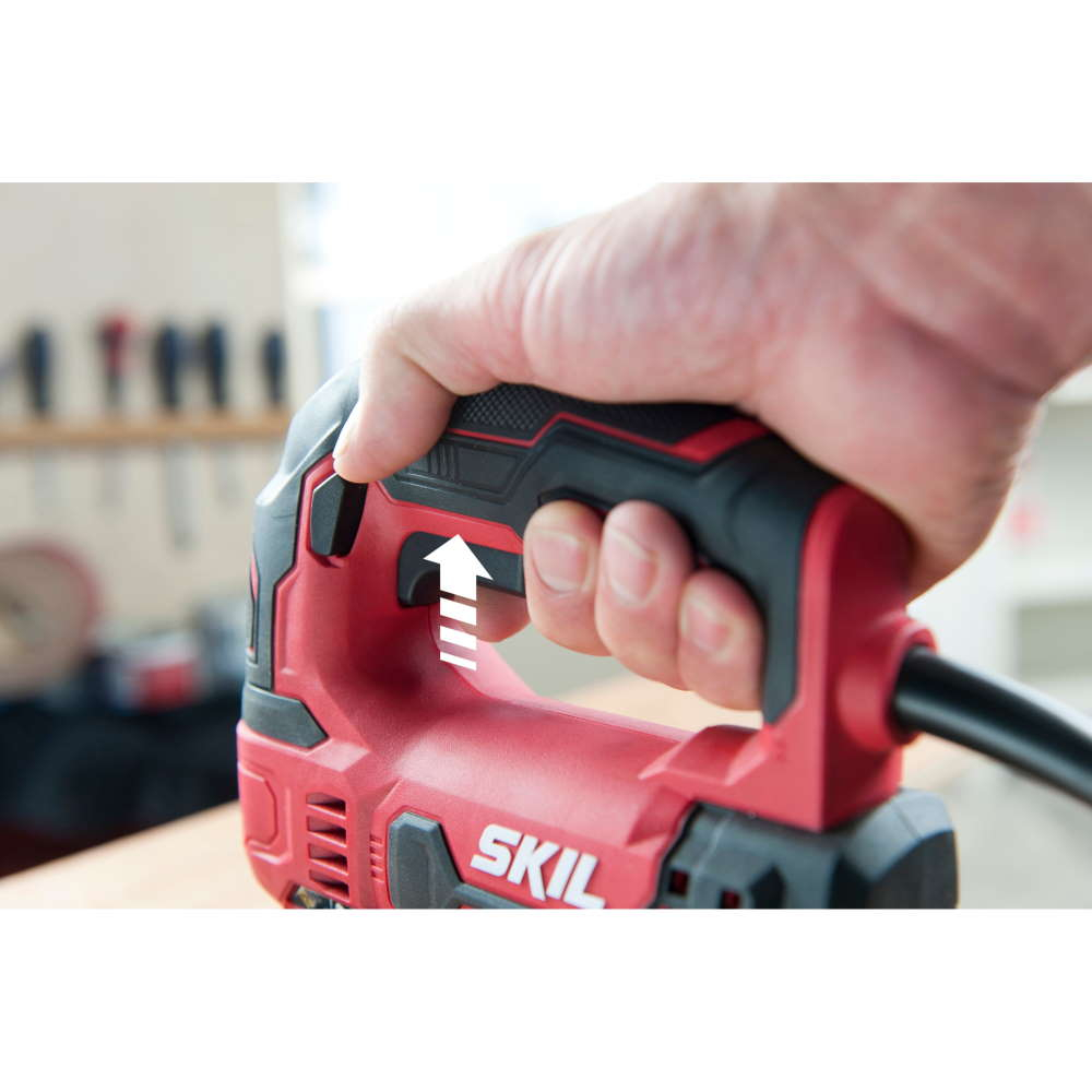 SKIL 4531 GA Fierastrau pendular, 680W, 800-3200/min, + 7 panze si geanta de transport [10]