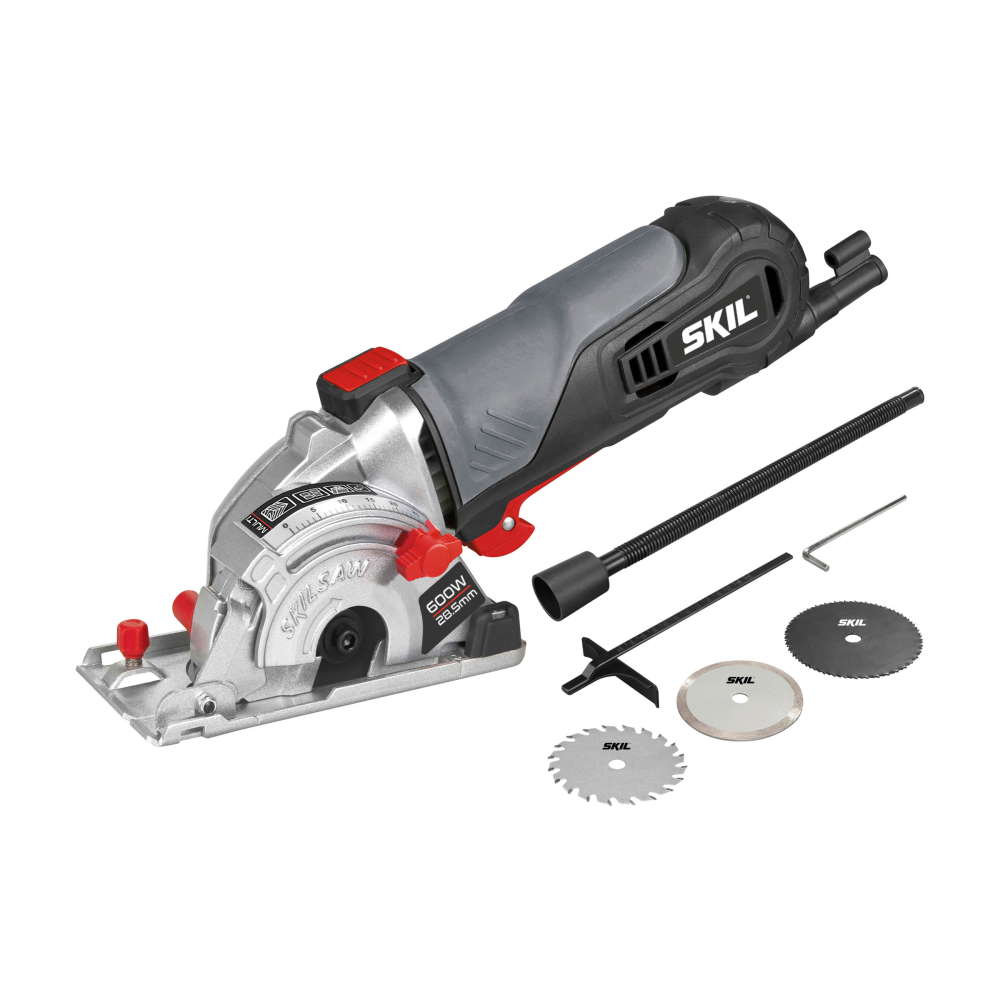 SKIL 5330 AA, Fierastrau compact (Multisaw) F0155330AA, 6000 rpm, 600W, d. max. disc 89mm, + accesorii [2]