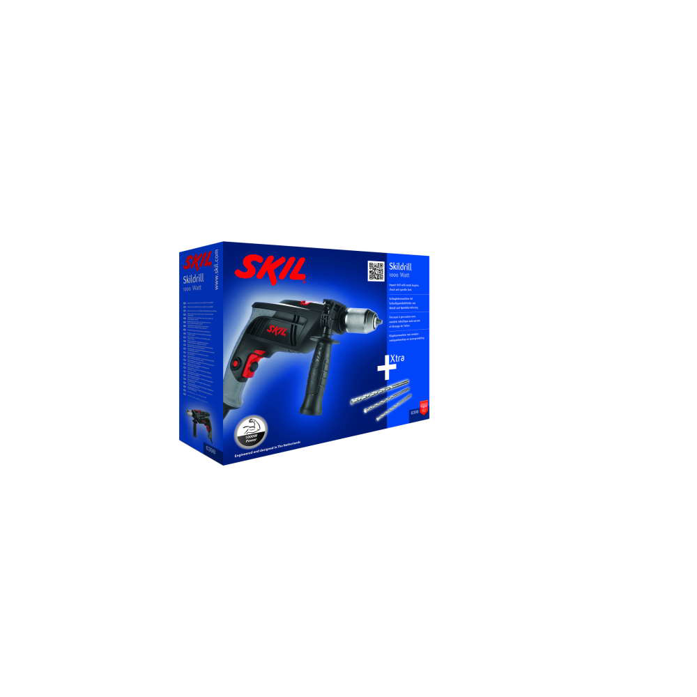 SKIL 6398 AA Masina de gaurit cu percutie, 1000W, 13mm, 3000rpm [6]