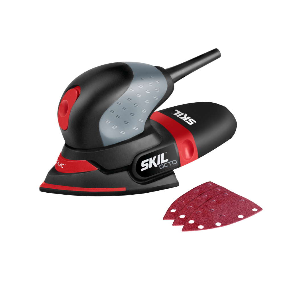 SKIL 7207 AA, Slefuitor multifunctional Octo, zgomot si vibratii reduse F0157207AA, 24000 rpm, 100W, + accesorii [2]