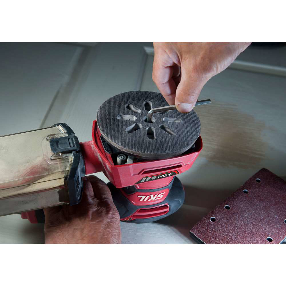 SKIL 7280 DA, Slefuitor 3 in 1 cu zgomot si vibratii reduse SR1E7280DA, 250W, + geanta si accesorii [6]