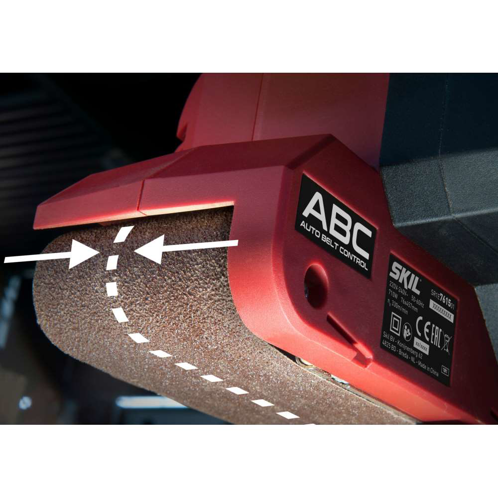 SKIL 7615 AB, Slefuitor cu banda SR1E7615AB, 710W, 330 m/min, + accesorii [4]