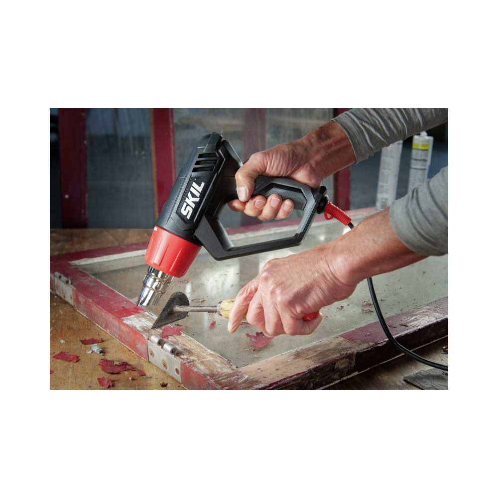SKIL 8003 FD Pistol cu aer cald, 2000 W, include geanta si 4 accesorii, comutator 4 pozitii, 350/550 l/min, temperatura 70/450/600 grade [5]