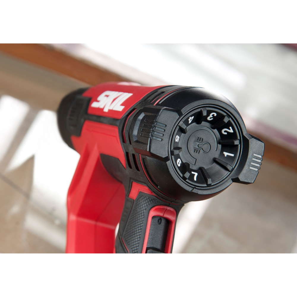 SKIL 8020 AA Pistol cu aer cald, VA1E8020AA, 2000 W, 2 trepte flux aer 350 - 500 l/min, 7 trepte temperatura 50 - 650 ºC [3]