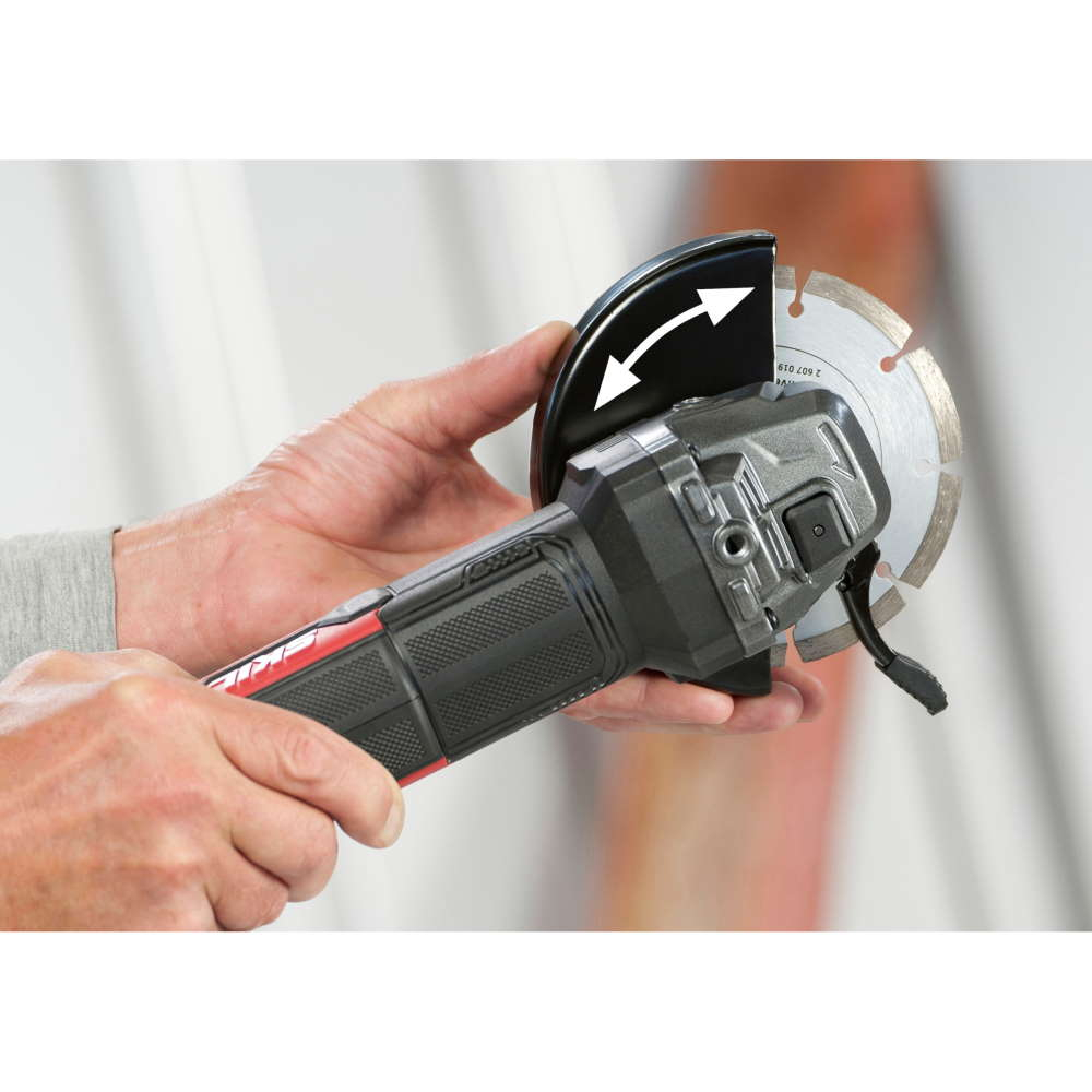 SKIL 9132 GA, Polizor unghiular AG1E9132GA, VRS+, 12000 rpm, 850W, d. max. disc 125mm, + geanta si accesorii [7]