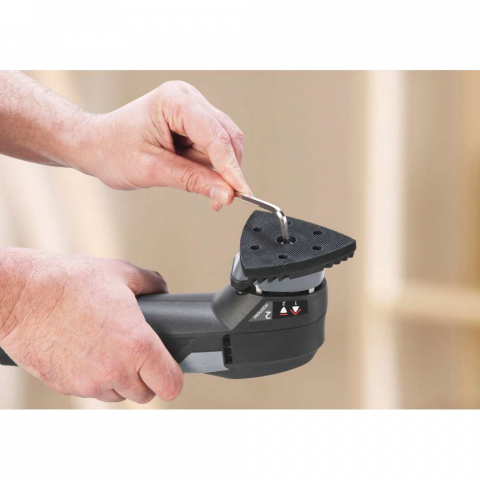 Baza triunghiulara SKIL 2610Z08509, 93 mm pentru slefuitoare delta cu surub inclus [3]