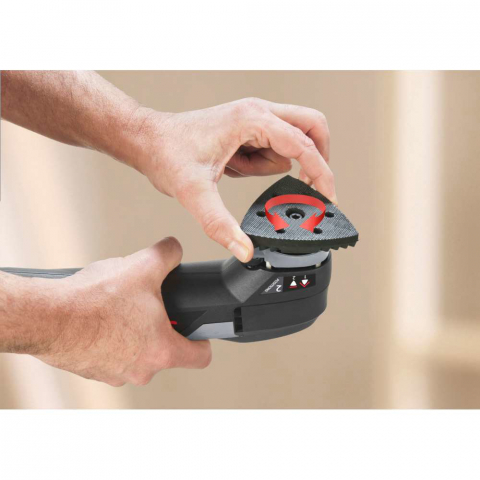 Baza triunghiulara SKIL 2610Z08509, 93 mm pentru slefuitoare delta cu surub inclus [1]