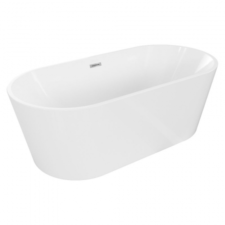 Cada baie freestanding 150 x 75 cm, ovala cu preaplin Ovale Foglia [5]