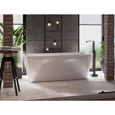 CAZI - Cada baie freestanding 170 x 75 cm, forma dreptunghiulara, Cosmo Foglia