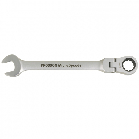 SCULE SI UNELTE - Cheie combinata fixa inelara cu clichet, cap oscilant, Proxxon 23051, 14 mm